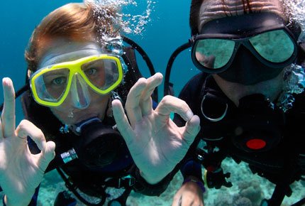 Погружение на открытом водоеме для двоих со скидкой 50%