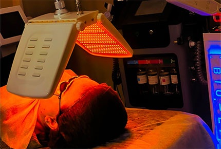 Фотодинамическая LED-терапия для лица и тела со скидкой 50% от студии Beauty Relax