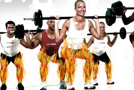 Силовая тренировка Hot Iron в фитнес клубе "HotLine Fitness" со скидкой 50%. Заплати 445 рублей вместо 990!