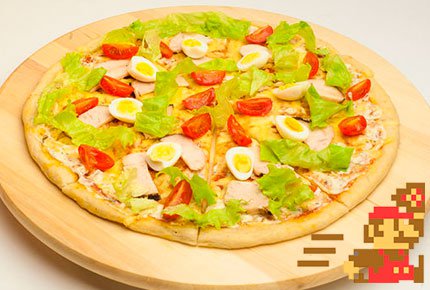 Большая и горячая пицца со скидкой 50% от Mario Pizza