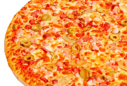 Вкуснейшая пицца на тонком итальянском тесте со скидкой 50% от доставки Мистер Пицца