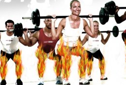 Силовая тренировка Hot Iron в фитнес клубе "HotLine Fitness" со скидкой 50%. Заплати 445 рублей вместо 990!